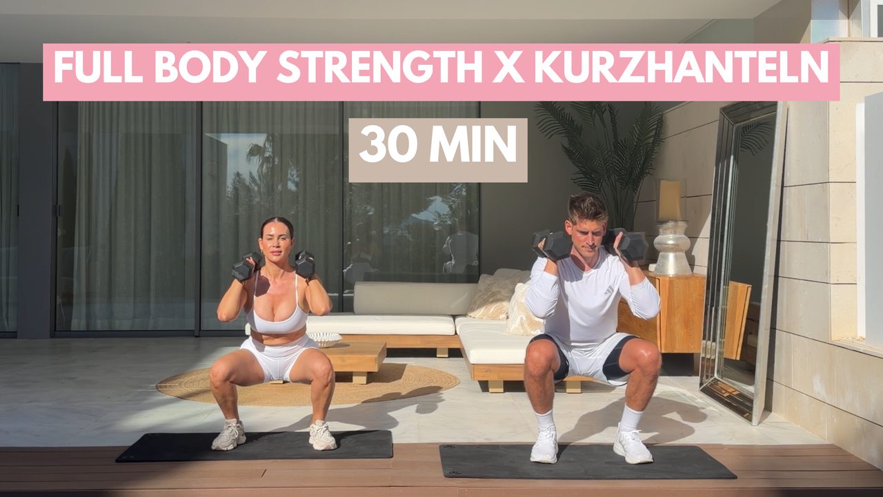 Full Body Strength mit Kurzhanteln, 30 Minuten